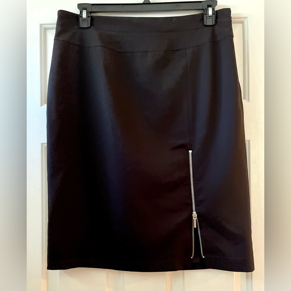 Nine West  14 lined black pencil skirt y2k office core corporate goth corpgoth